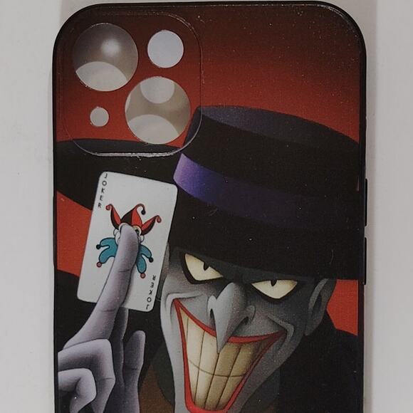 Silicone Bumper Case for iPhone 15 (6.1", 2023) – Joker Design – Shockproof - Picture 2 of 3
